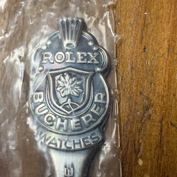 Vintage Bucherer Rolex spoon in original wrapper - Picture 2 of 5